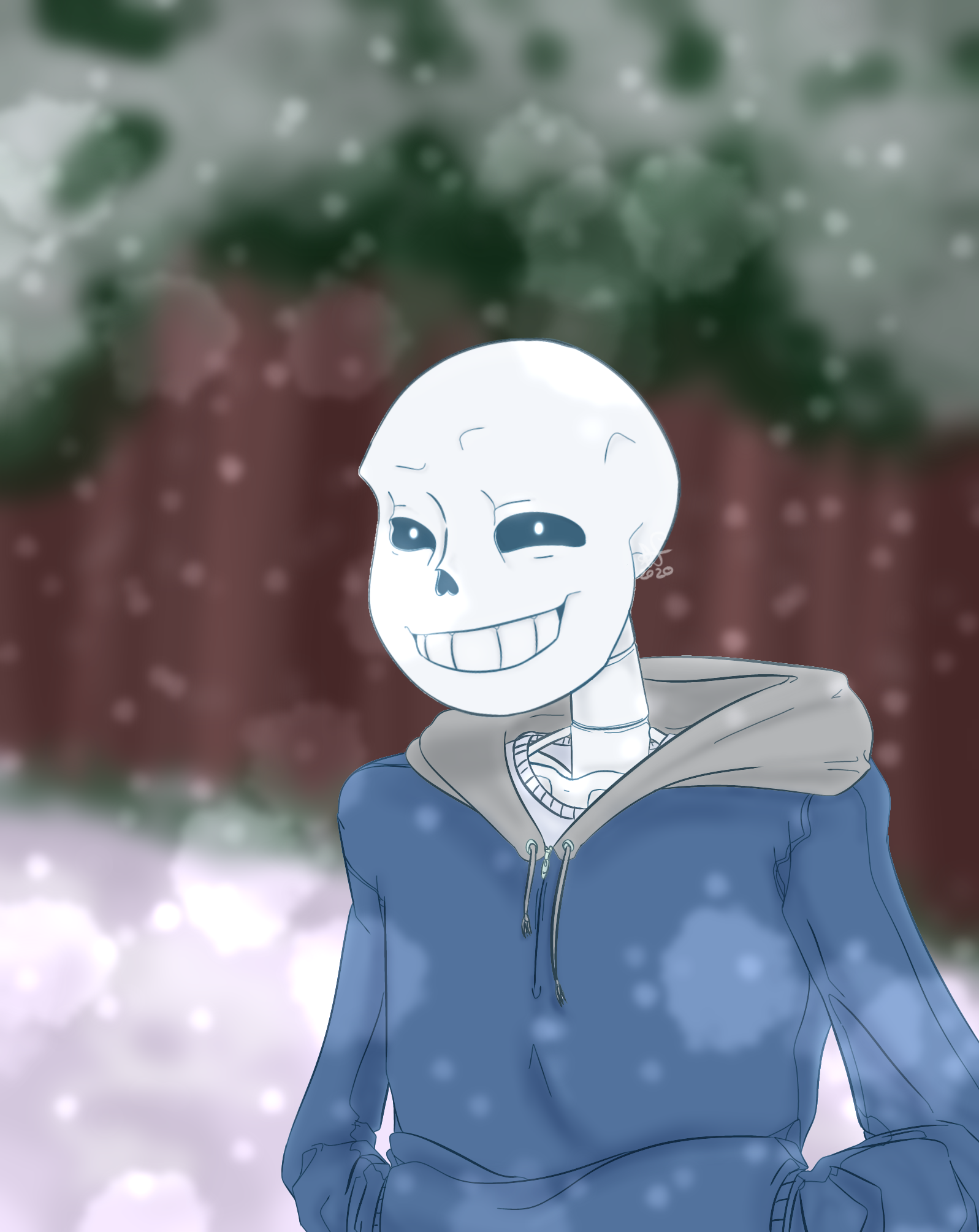 Snowfall - ibisPaint