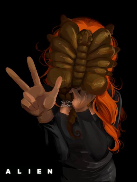 Facehugger Selfie