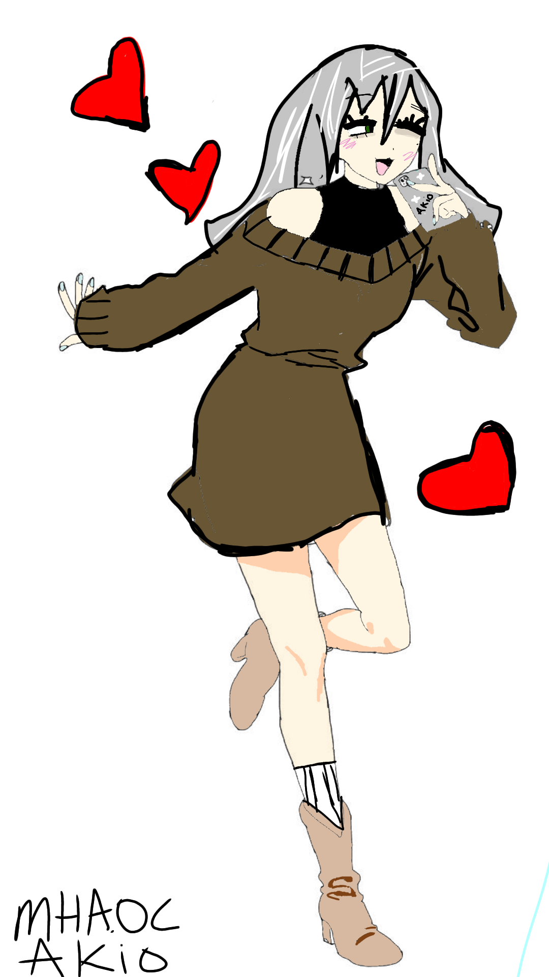 akio tsukihana mha oc (updated version) - ibisPaint
