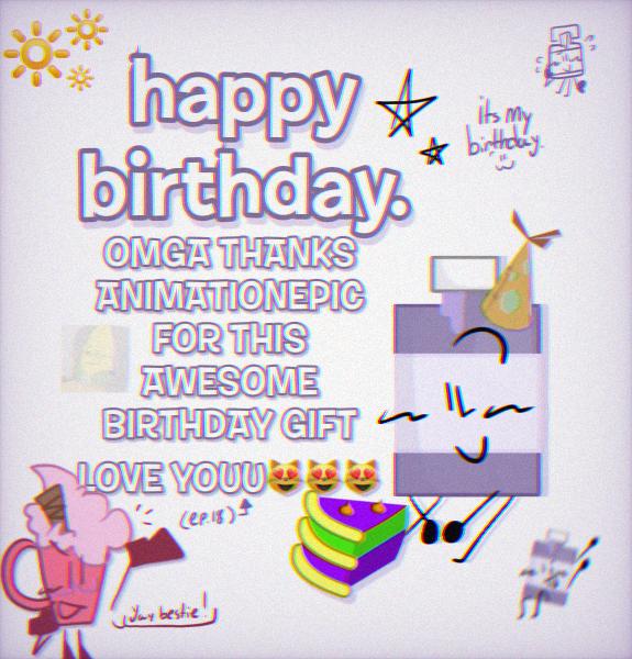 HAPPY BIRTHDAY TO…ME.