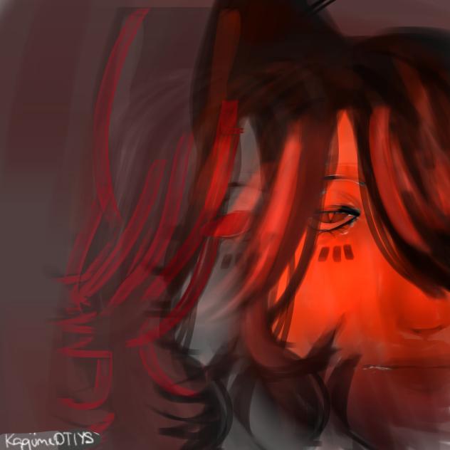 testing a new brush - ibisPaint
