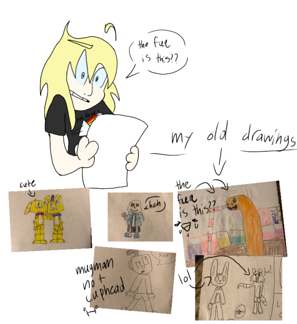 My old cringy art ( ͠° ͟ʖ ͡°)