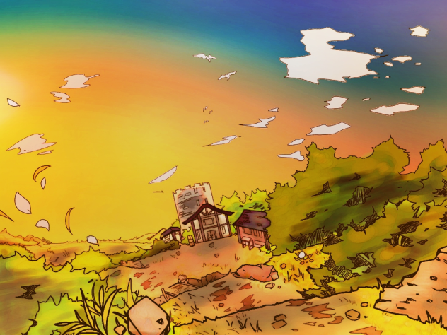 お借りしたのに色いれてみました　15