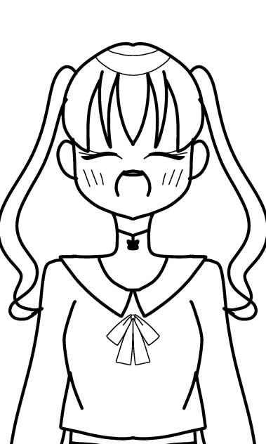 好きです❗　簡単塗り絵2