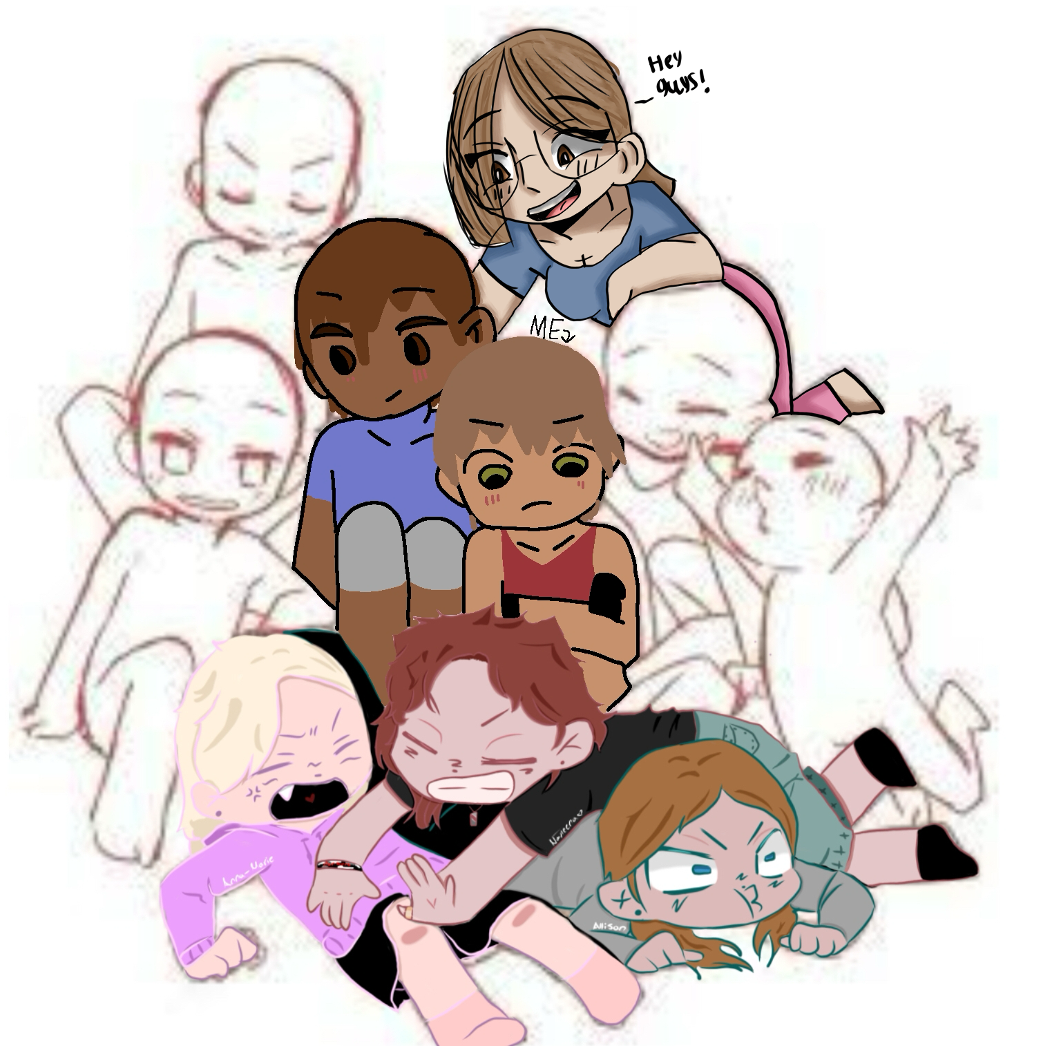 Once AGAIN a collab - ibisPaint