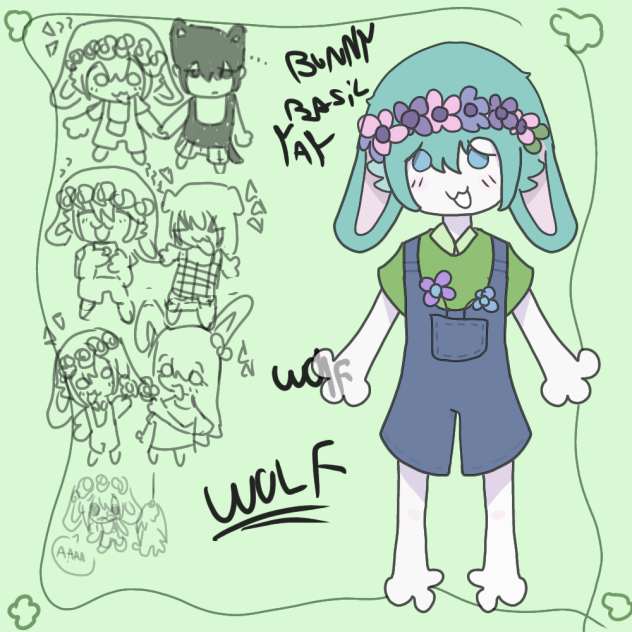 basil bunny cute
