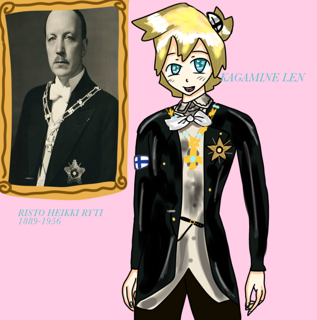 Risto Ryti X Vocaloid Kagamine Len