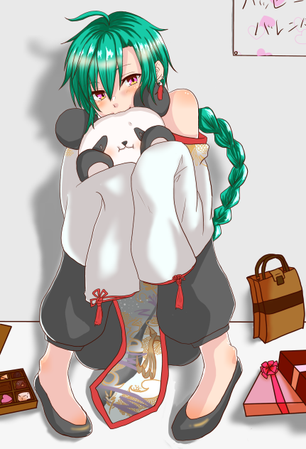 にじさんじ。緑仙くん。バレンタイン。