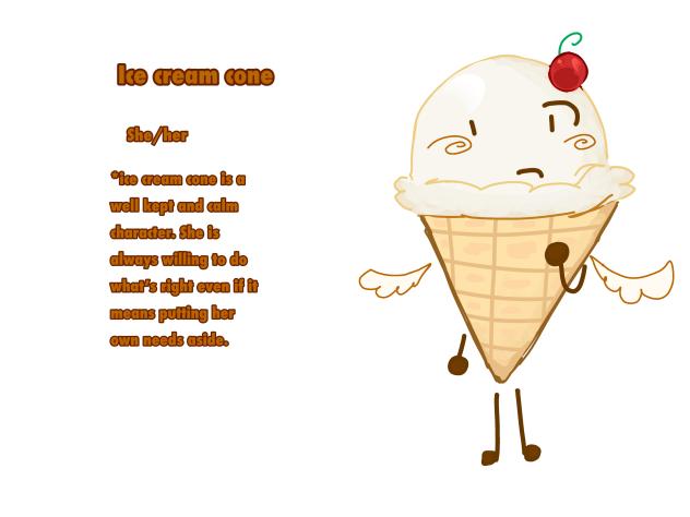 Ice cream cone - new OC