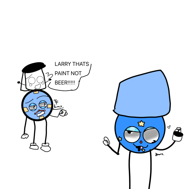 LARRY THATS NOT BEER!