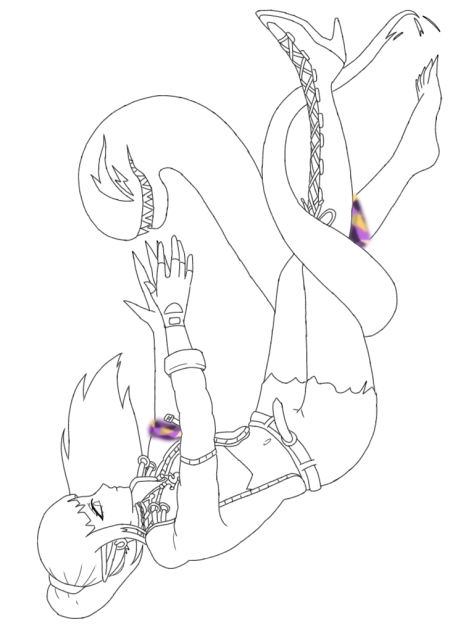 MLBB Selena Stan Skin lineart