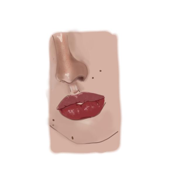 Lips (practicing rendering)💋