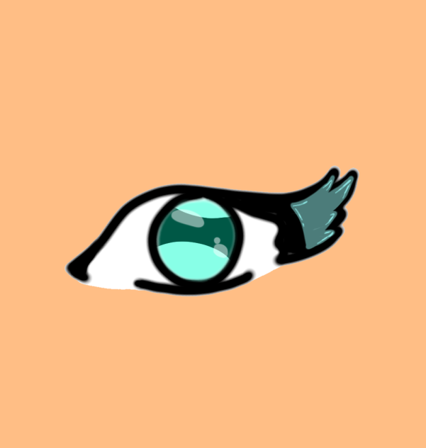 blue eye - ibisPaint