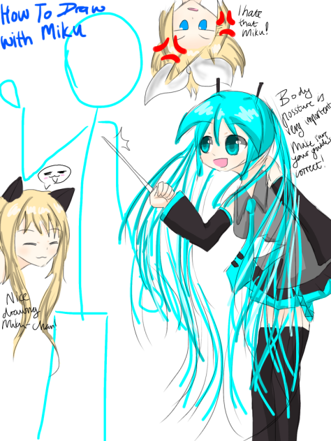 How to Draw With Miku 3