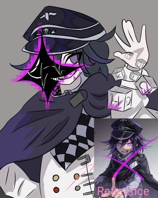 kokichi drawing that was referenced