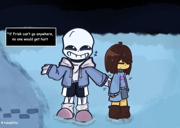 “Help my sans won’t let go off me”