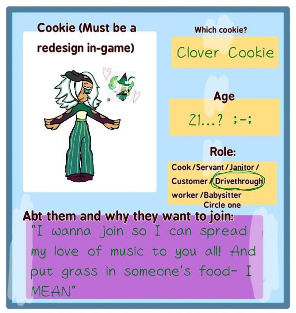 Clover Cookie is a baddie