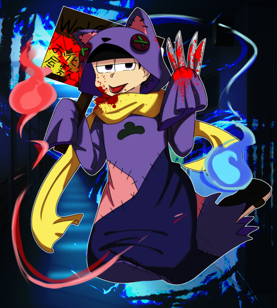 文化祭オバケ一松