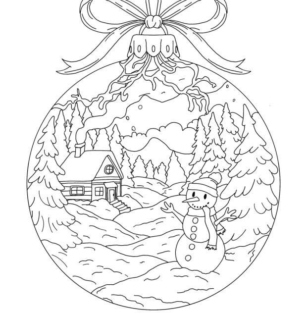 christmas coloring