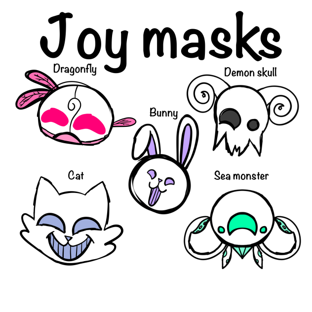 Joy masks
