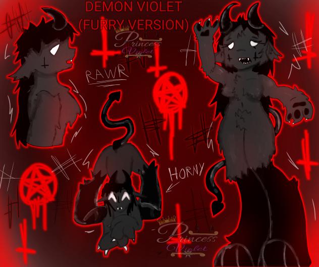 Demon Violet (Furry ver.)