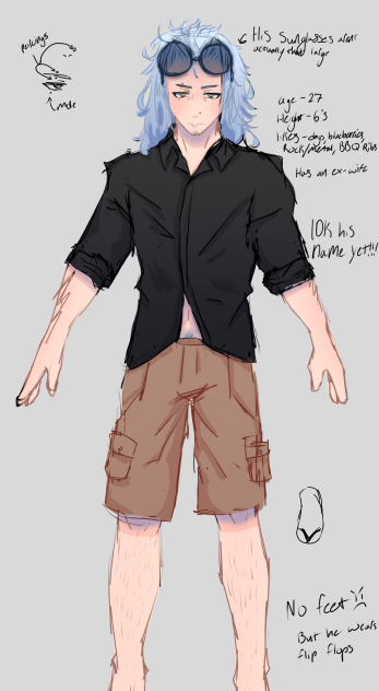 Just a quick sketch for my oc