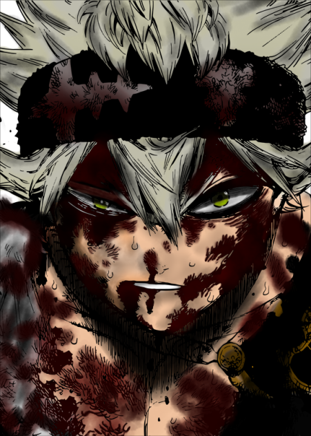 Asta Manga Coloring