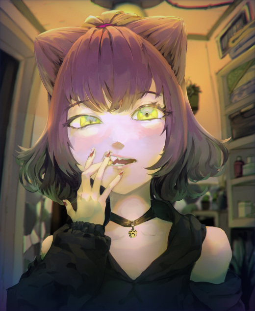 猫耳ヘアー