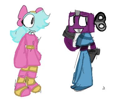 poppy and boxten; Riley world AU;