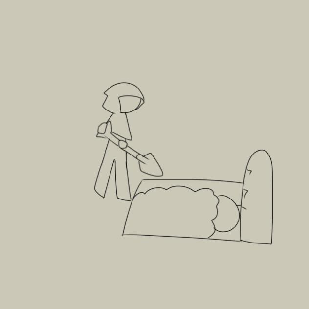 死体処理2P