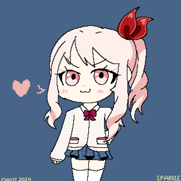pixel mizuki akiyama♡