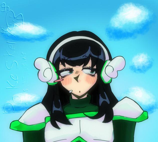 my oc Mae art remake