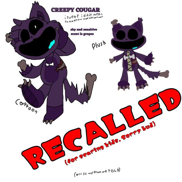 Creepy cougar (sm oc)