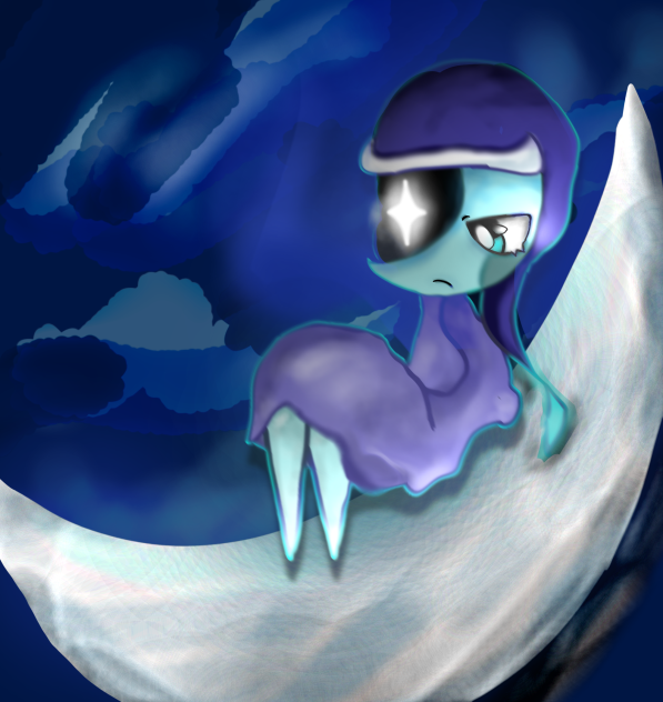 Astro from dandy’s world fanart 🌙