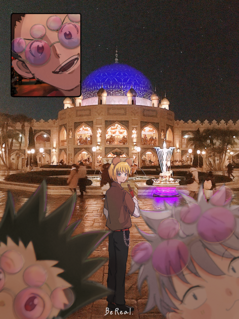 4人組でディズニー