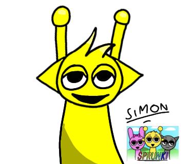 simon from incredibox sprunki