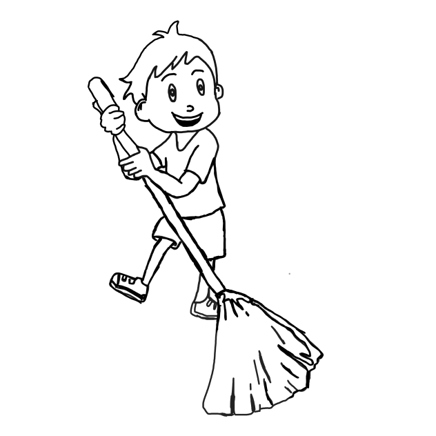 Kid drawing time lapse Part 1