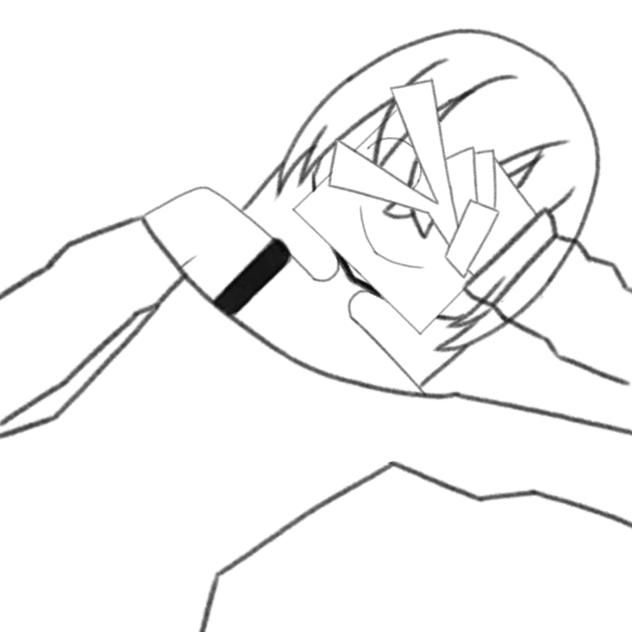 頑張って描いた