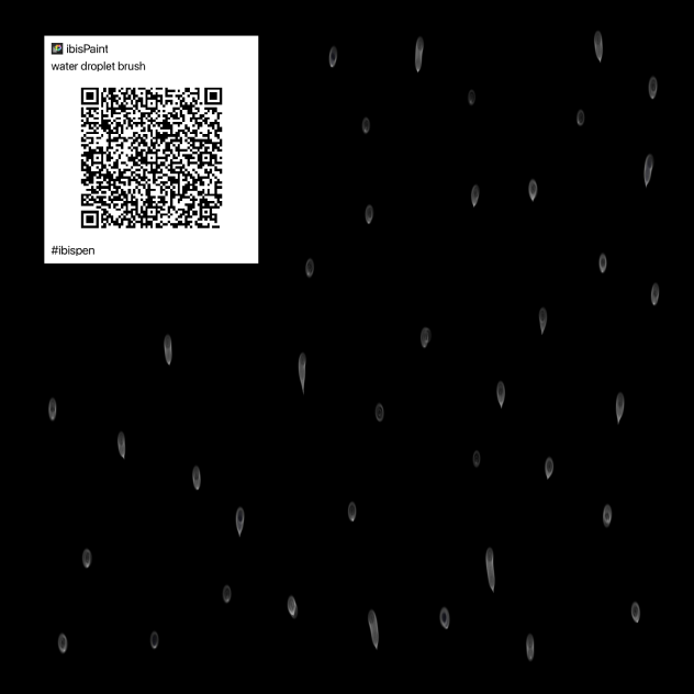 Water droplet brush💧