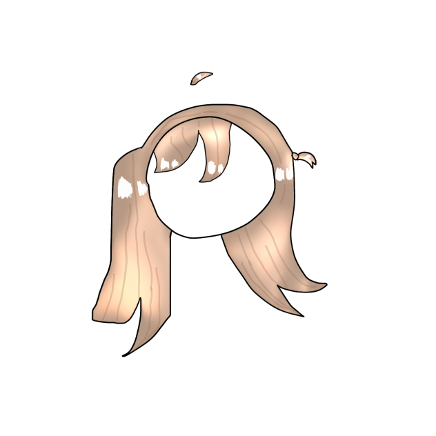 First time shading hair