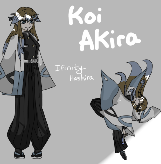 I improved on my Demon Lsayer oc