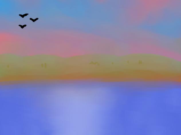 a landscape - ibisPaint