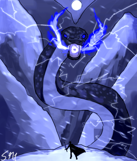 🌨️ The art block snake ⛈️