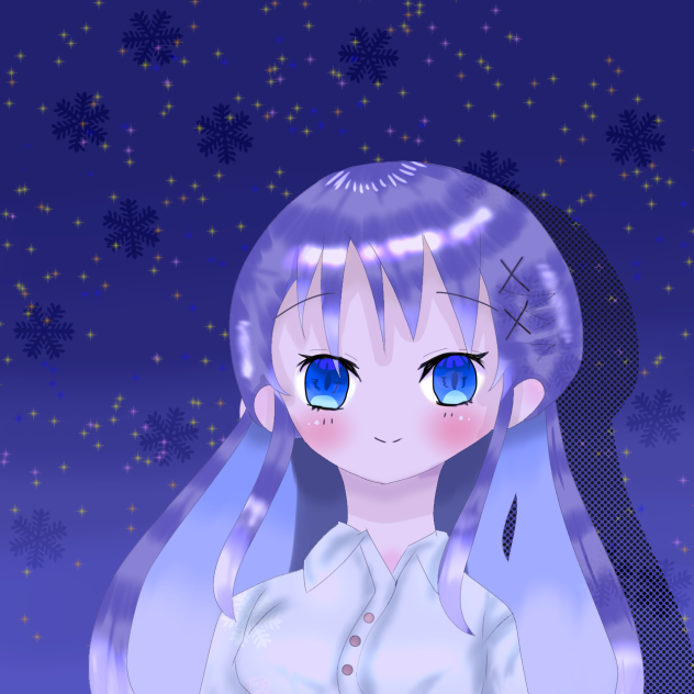 フリーアイコン，星空の下で…