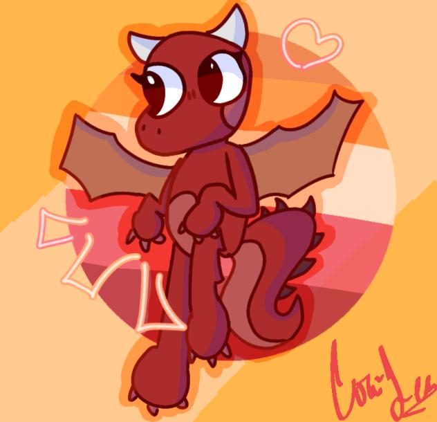 My friend’s dw oc (deigned by me)(old)