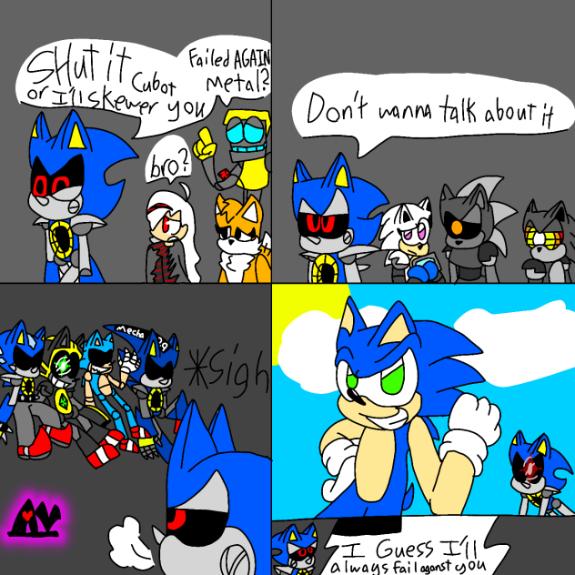 Metal Sonic's Dilemma