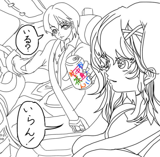 無題219  線画