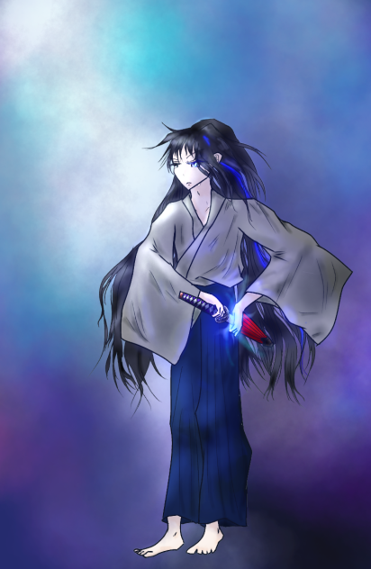 和装男子