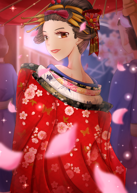 花魁道中