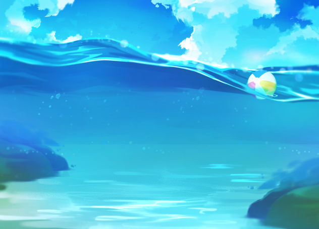 夏の海